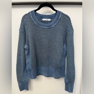 NWOT Rag and Bone Kyra Crewneck Metallic Pullover